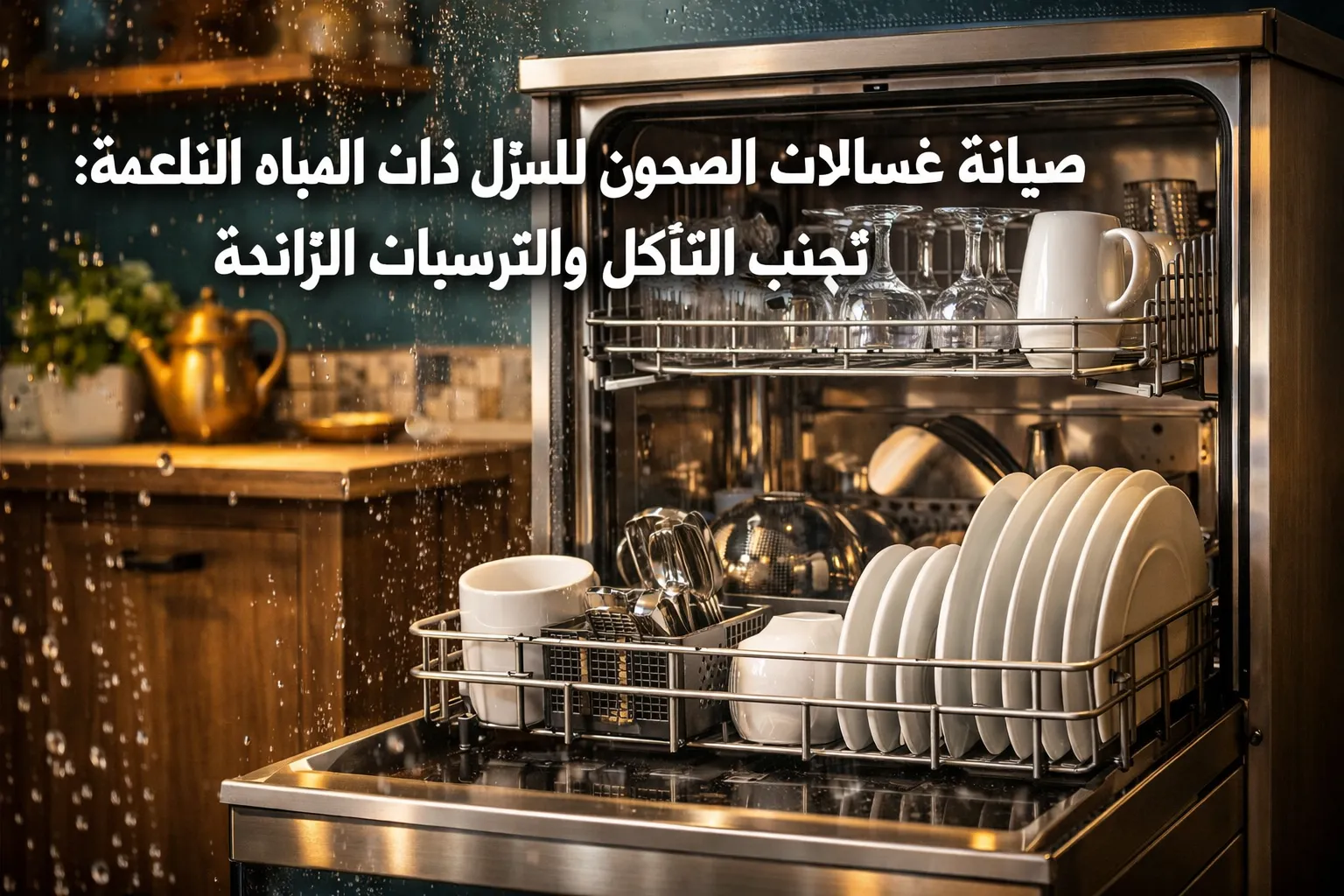 صيانة غسالات الصحون بالمياه الناعمة: تجنب التآكل 2026